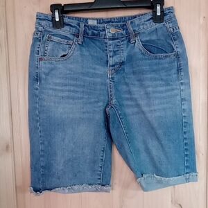 Women's Blue Denim Shorts